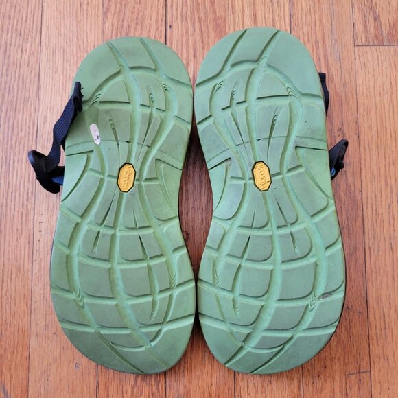 Chaco 9 Z/1 Classic Sandals Blu Vibram Sole Adjustable Straps Summer Hiking Spor - Picture 5 of 7
